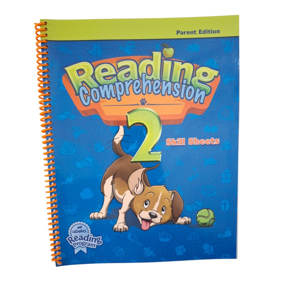 Abeka Reading Comprehension 2 Skill Sheets Parent Edition Grade 2 homeschool